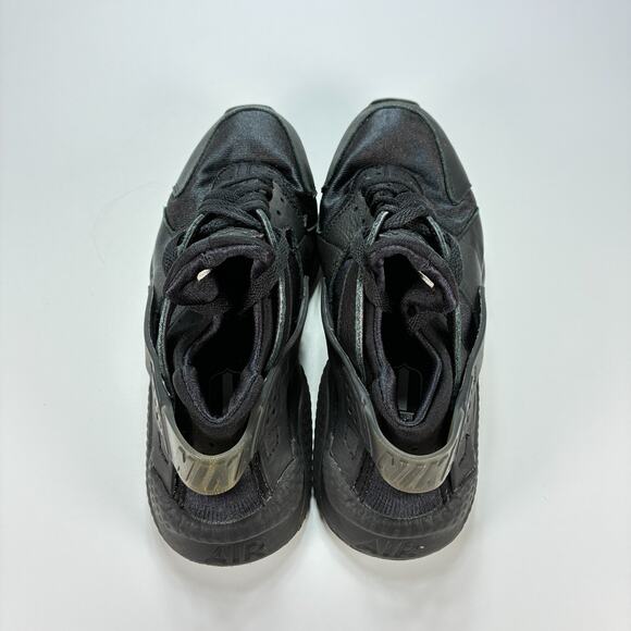 Nike Air Huarache Black Lightweight Lace Up Running Shoes DH4439-001 Womens Sz 9 - Picture 6 of 12